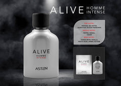 Alive Homme Intense By Asten Eau De Parfum Spray 3.4 oz