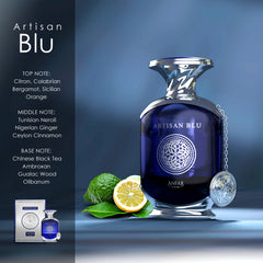 Artisan Blu For Men By Anfar Extrait De Parfum Spray 3.4 oz