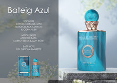 Bateig Azul By Anfar Extrait De Parfum Spray 3.4 oz