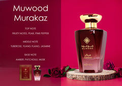 Muwood Murakaz By Adyan Eau De Parfum Spray 3.4 oz