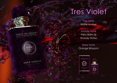 Ladies Tres Violet By Anfar Extrait De Parfum Spray 3.4 oz