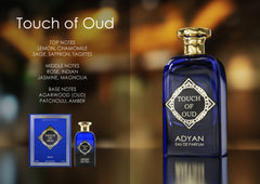 Touch Of Oud By Adyan Eau De Parfum Spray 3.4 oz