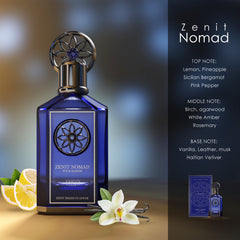 Zenit Nomad For Men By Anfar Extrait De Parfum Spray 3.4 oz