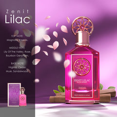 Ladies Zenit Lilac By Anfar Extrait De Parfum Spray 3.4 oz