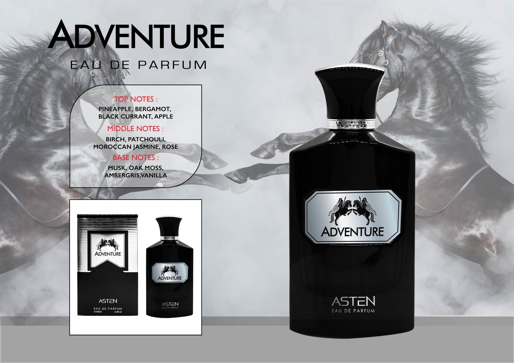 Adventure By Asten Eau De Parfum Spray 3.4 oz