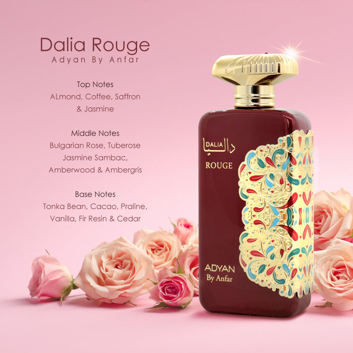 DALIA ROUGE  BY ADYAN EAU DE PARFUM
