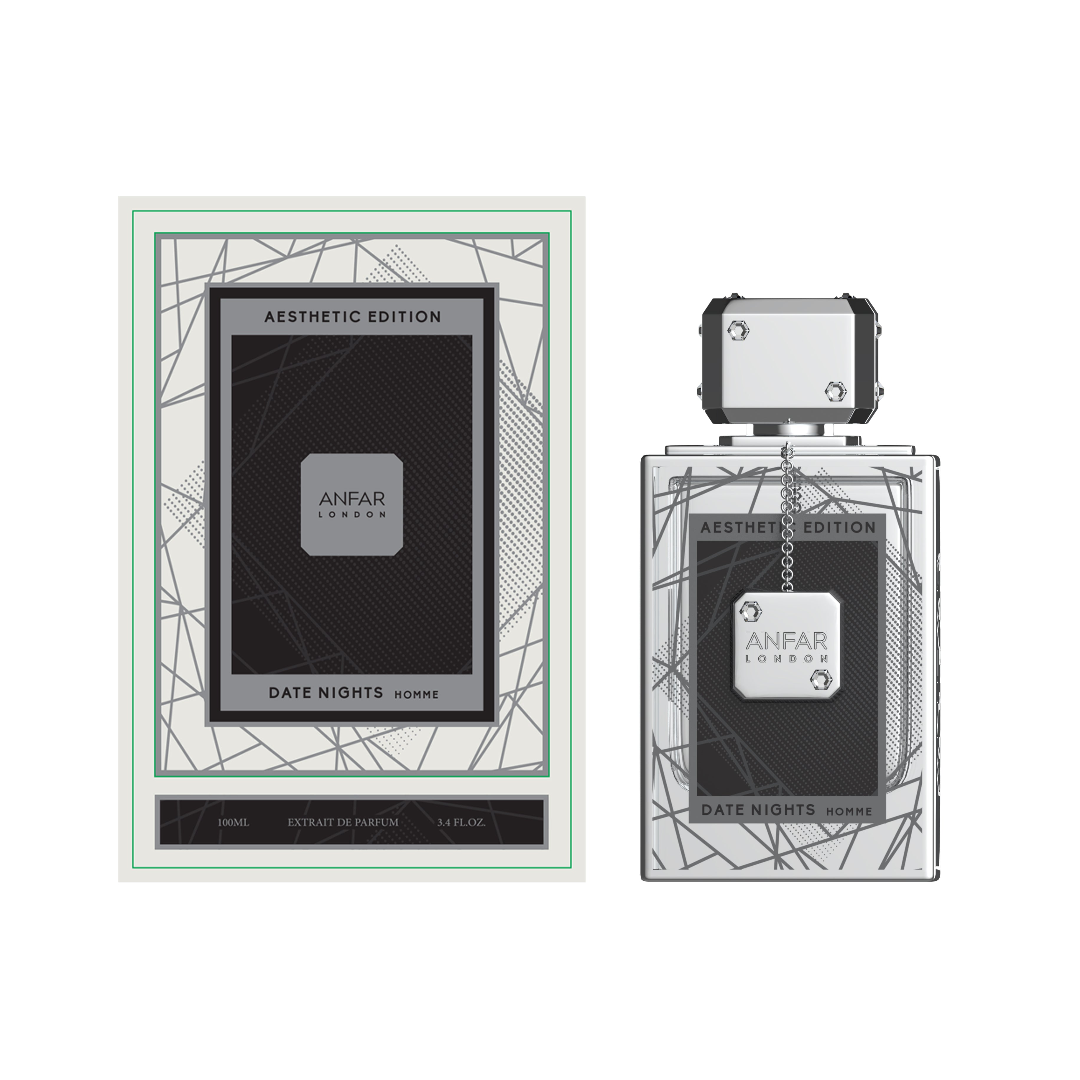 Date Nights For Men By Anfar Extrait De Parfum Spray 3.4 oz