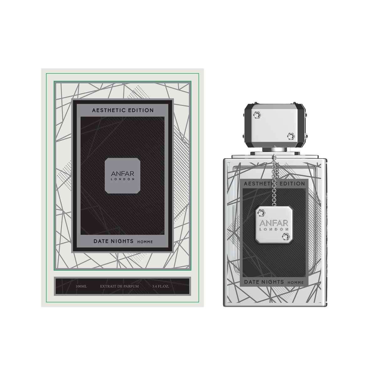 Date Nights For Men By Anfar Extrait De Parfum Spray 3.4 oz