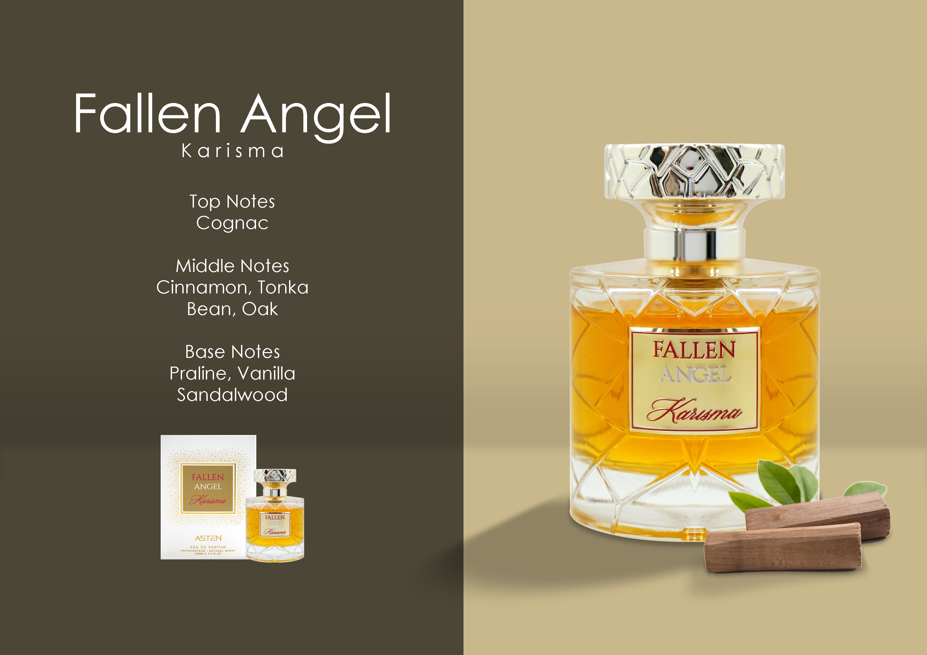 Fallen Angel Karisma By Adyan Eau De Parfum Spray 3.4 oz