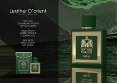Leather D'Orient By Anfar Eaxtrait De Parfum 3.9 oz