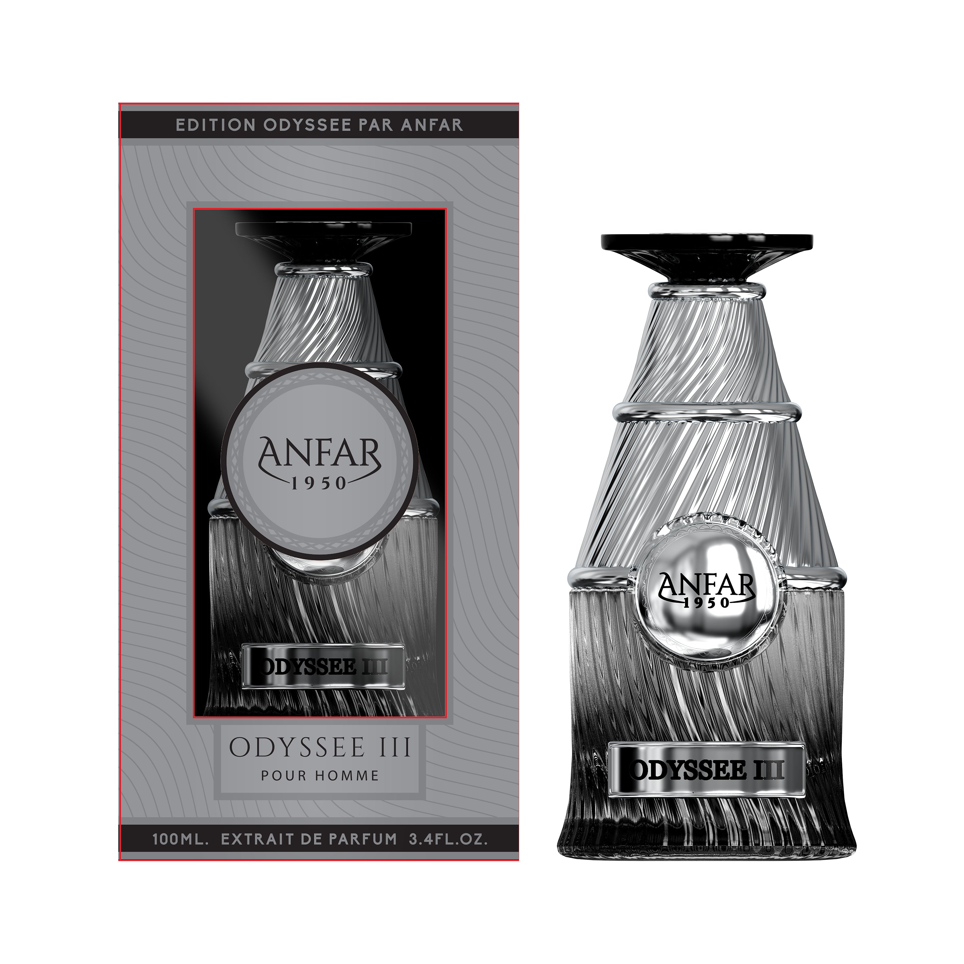 Odyssee III For Men By Anfar Extrait De Parfum Spray 3.4 oz