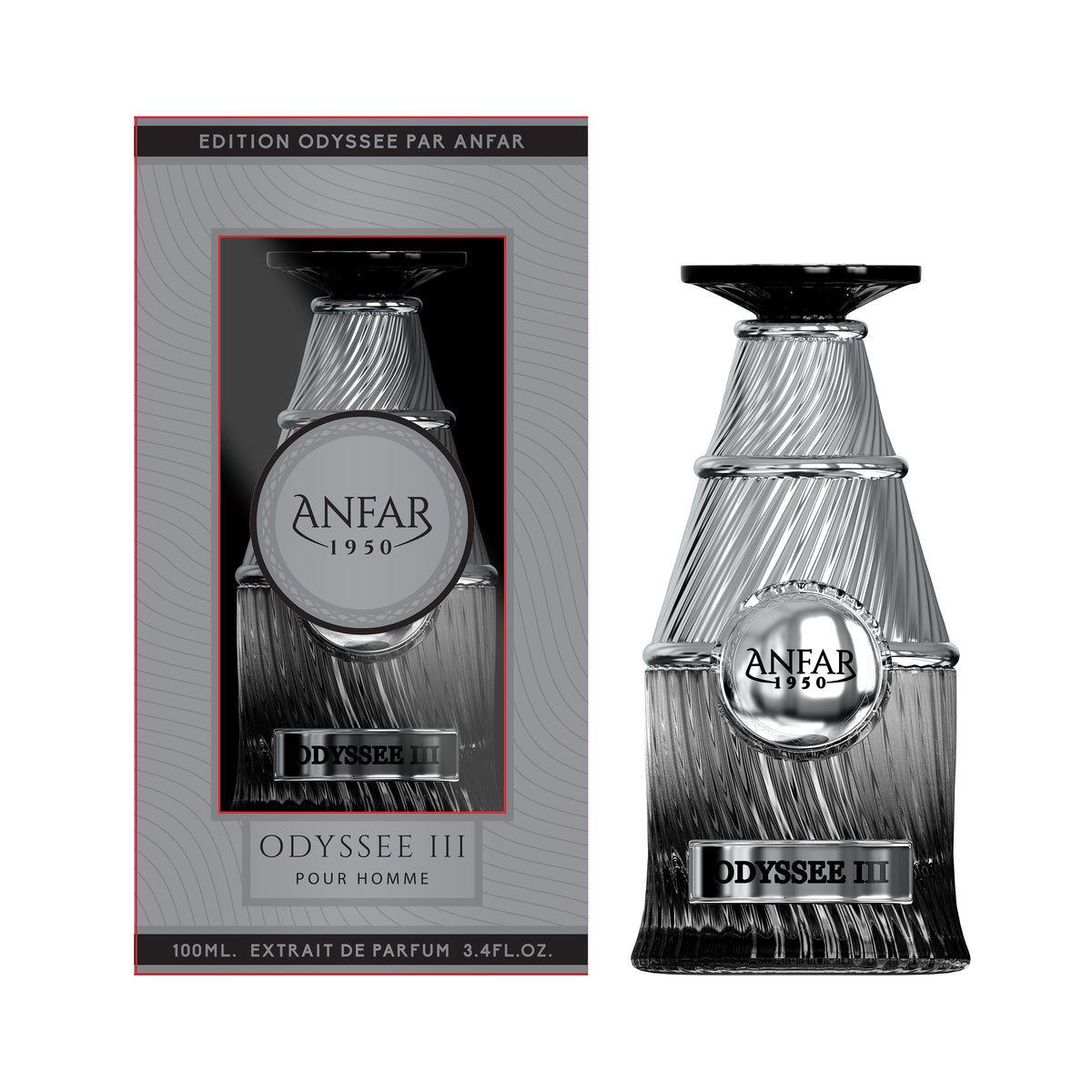Odyssee III For Men By Anfar Extrait De Parfum Spray 3.4 oz