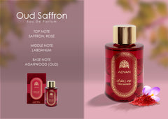 Oud Saffron By Adyan Eau De Parfum Spray 3.4 oz