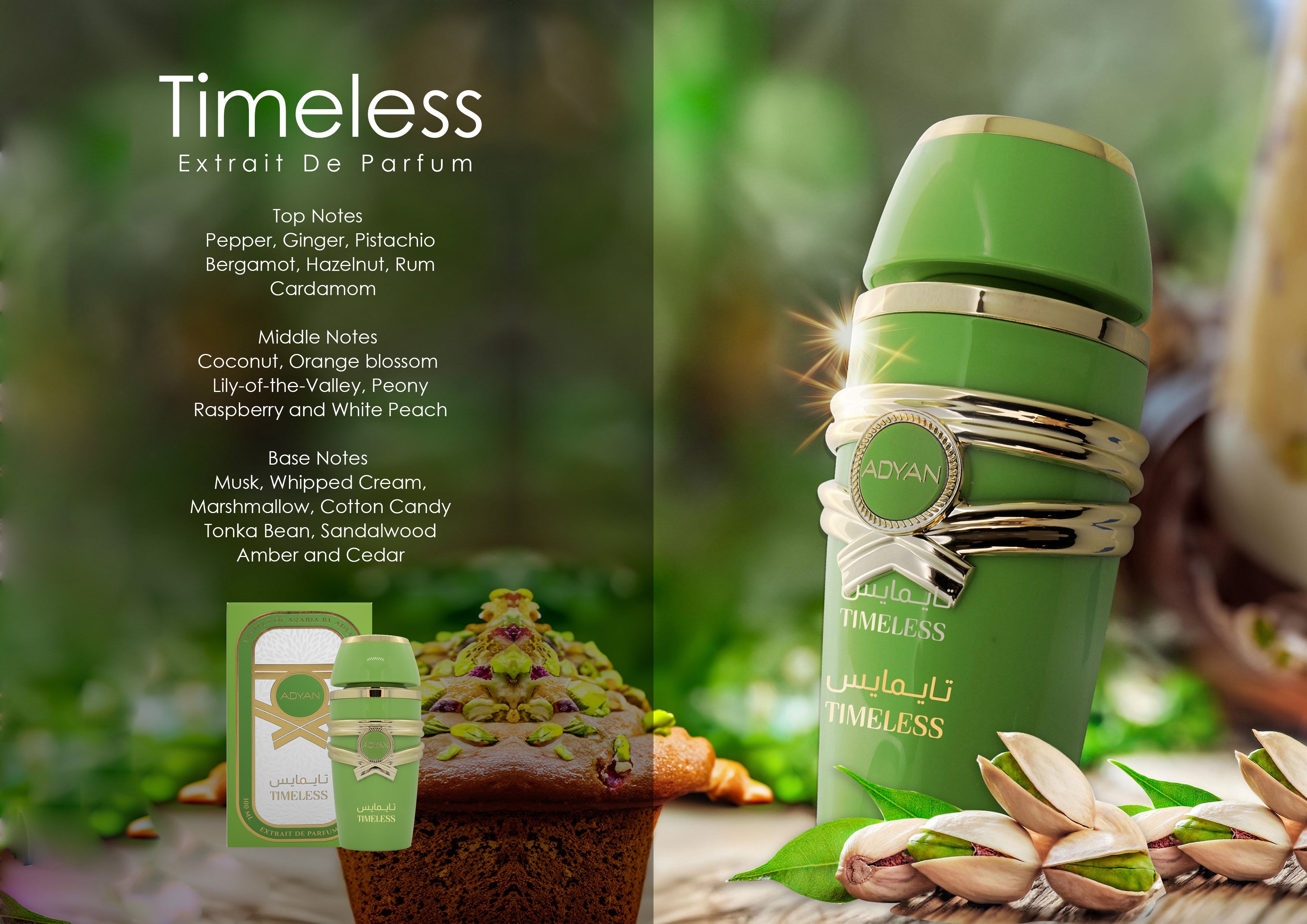 Timeless By Adyan Extrait De Parfum Spray 3.4 oz