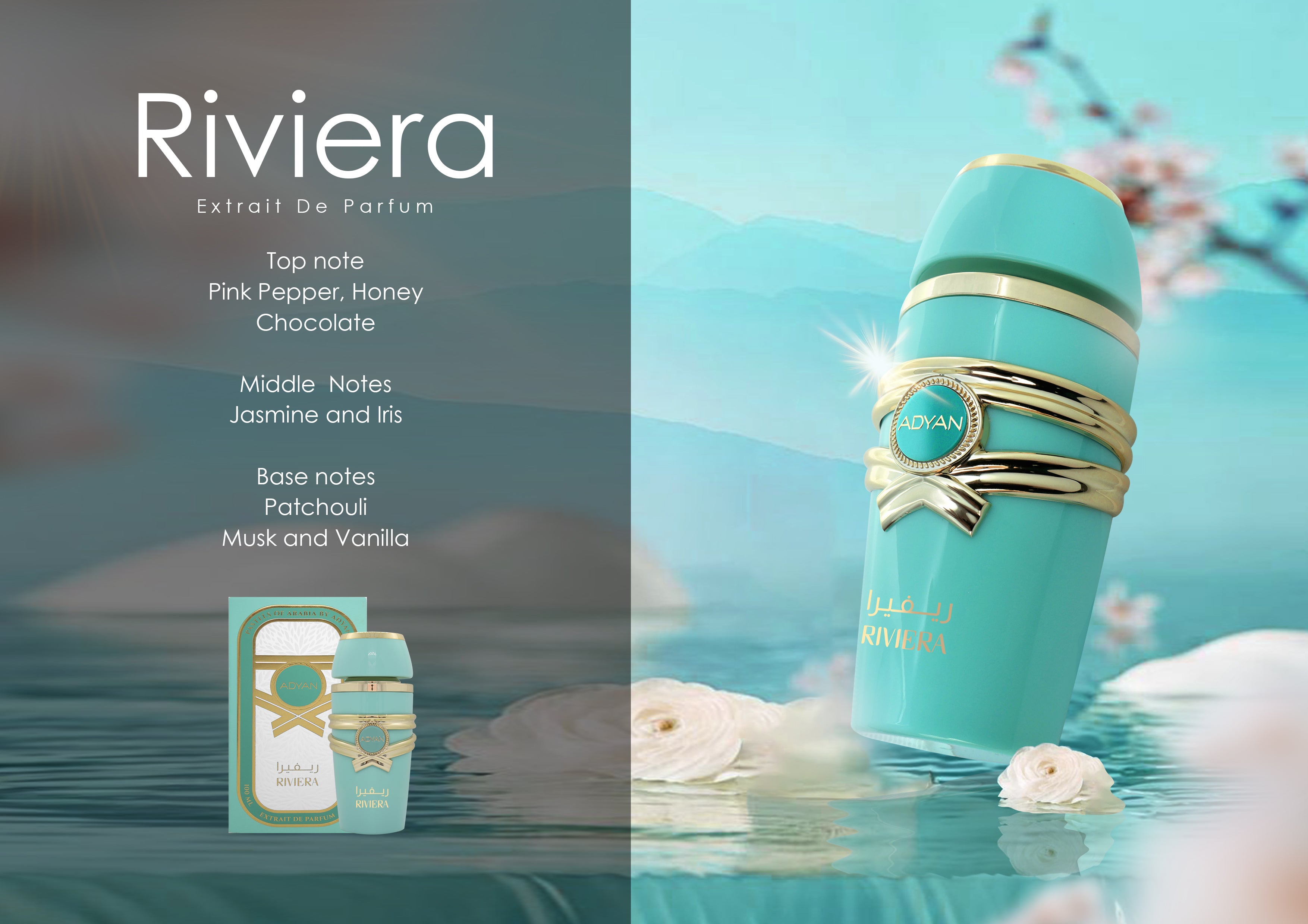 Riviera By Adyan Extrait De Parfum Spray 3.4 oz