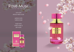 Ladies Rose Musk By Anfar Eau De Parfum Spray 3.4 oz
