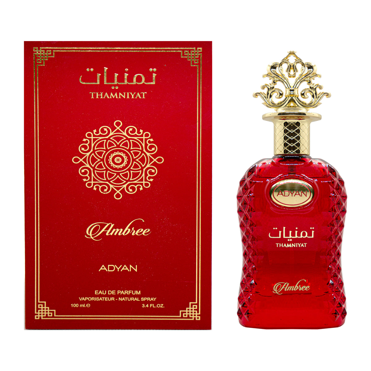 Thamniyat Ambree By Adyan Eau De Parfum Spray 3.4 oz