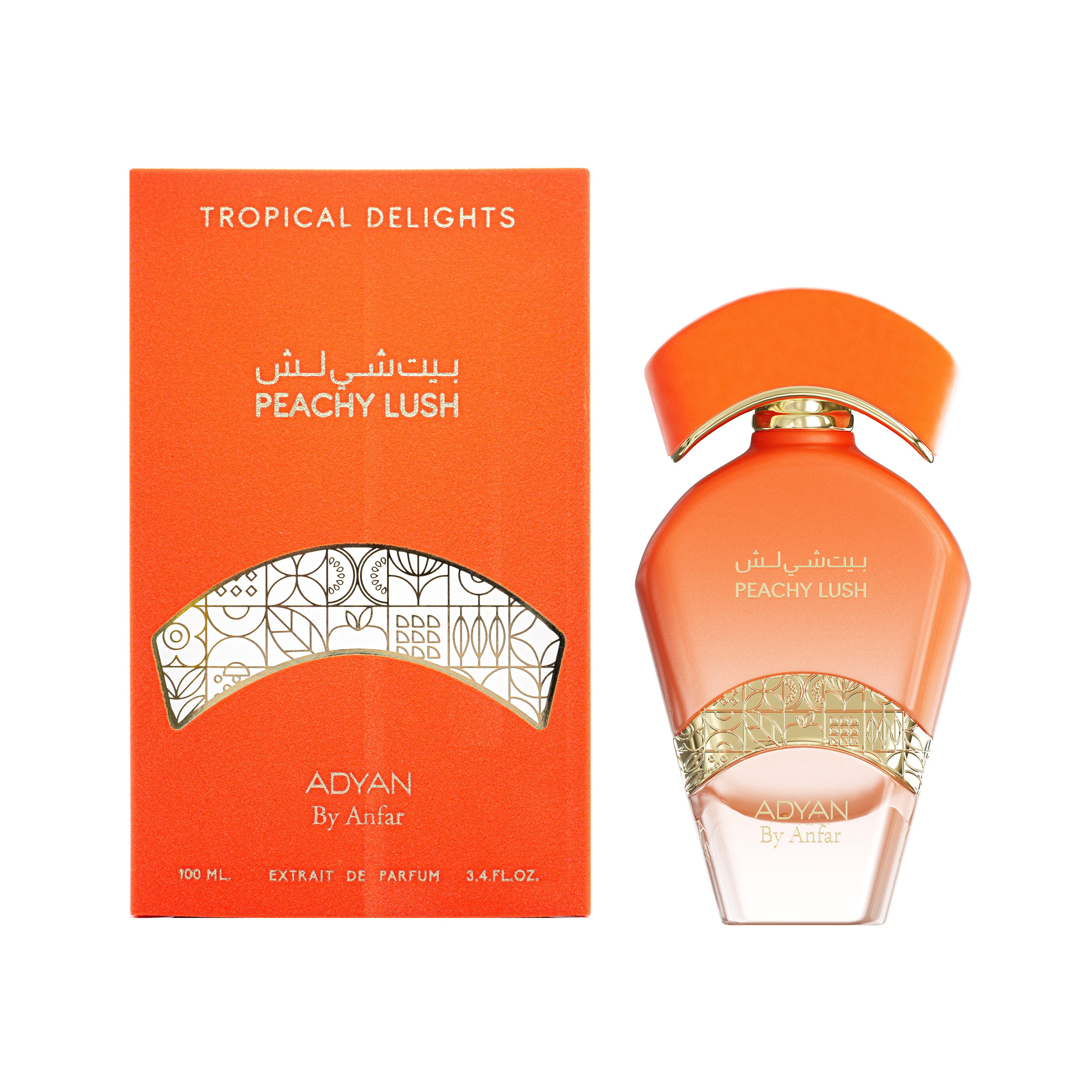 Peachy Lush By Adyan Extrait De Parfum Spray 3.4 oz