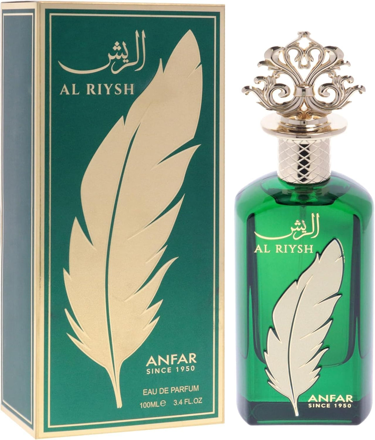 Al Riysh By Anfar Eau De Parfum Spray 3.4 oz